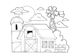 Boerderij | farm animal coloring pages, farm. Kleurplaat Boerderij 26 Allerleukste Boerderij Kleurplaten