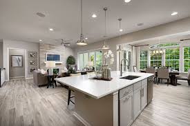 Neutral Tones Decker Model Home Kitchen Sunroom Great Room Winchester Virginia Richmond American Homes Home Home Kitchens Kitchen Decor