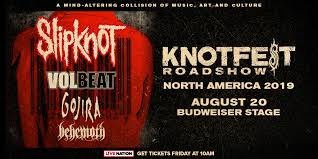 Knotfest roadshow 2020 with slipknot, a day to remember, underoath and code orange. Knotfest Roadshow Ft Slipknot Volbeat And More 107 5 Dave Rocks