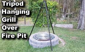 Hanging swings around fire pit. Hanging Grill For Bbq Fire Pit What To Buy What I Got Self Sufficient Me