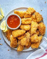 Homemade Air Fryer Chicken Nuggets Healthy Fitness Meals