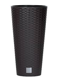 In some cases, the pot itself is just as important as your flowers, so choose a design that's going to fit in beautifully. Large Tall 38cm Brown Round Rattan Style Plant Pot Box Planter Outdoor Indoor Ebay