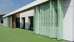 Creche Villepreux Brise Soleil Orientable Architecte Arnaud Daniel Facade Architecture Design Facade Facade Architecture
