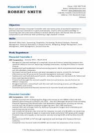 Well organized and able to plan and prioritize accordingly. Financial Controller Resume Samples Qwikresume