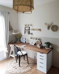 Pepit Home Has Used The Alex Drawers And Finnvard Trestle For An Organised Workstation Where Lots Of Tim In 2020 Home Office Setup Study Room Decor Home Office Design