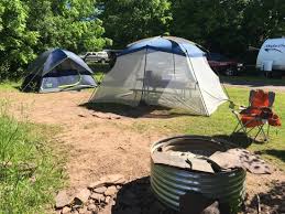 Modern campground on the shores of lake superior. Campsite Picture Of Porcupine Mountains Wilderness State Park Ontonagon Tripadvisor