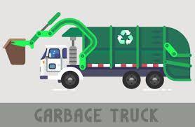 Image Result For Garbage Truck Clipart Garbage Truck Garbage Stock Illustration