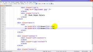Jadi jika anda masih pemula tidak perlu takut karena ada penjelasan tiap tag nya. Tutorial Membuat Website Dengan Html Dan Css Part 2 Youtube