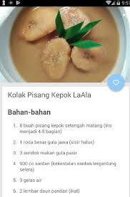 Pisang kepok yang sudah matang 10 buah. Resep Olahan Pisang Kepok For Android Apk Download