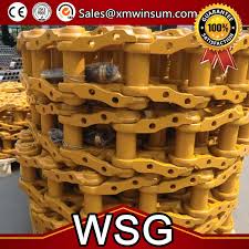 Komatsu 355 dozer iş makinesi. D275 D355 Lubricate Track Link Chain For Komatsu Dozer Wsg Machinery