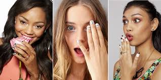 We just can't get over the element of glamour these idea details : 12 Cute Spring Nail Designs Latest Spring Nail Art Trends For 2018