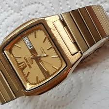 Vintage Seiko 5 Automatic 25 Jewels 7s26 5860 Gold Plated Mens Watch Rare Watchcharts