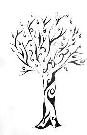 Las personas nacemos de una semilla, como el árbol, crecemos junto a nuestra familia y amigos que nos van construyendo como. Download Tribal Tree Tattoo Arbol De La Vida Png Full Size Png Image Pngkit