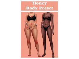Thanks for all that helped. Honey Body Preset By Simulationcowboy The Sims 4 Download Simsdomination