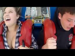Cedar point in sandusky, ohio; Embarrassing Moment On Slingshot Ride Youtube