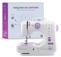 Mini Máquina de Costura Tutto Home Multifuncional 12 Pontos Bivolt 110/220v