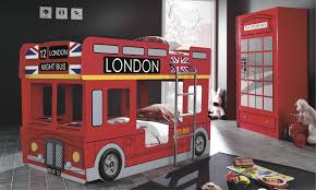 Details About Kids London Bus Bed London Bus Bunk Bed Kids Beds Kids Bunk Beds Mattresses Cocuk Odasi Kids Car Bed Twin Bunk Beds Car Bed