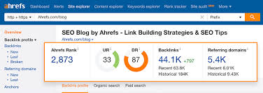 Free Backlink Checker By Ahrefs Check Backlinks For Any Website Backlinks Digital Marketing Tools Blog Marketing