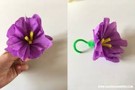 Elles demandent peu de matériel, seulement un peu de pour profiter de cet effet toute l'année, misez sur. Diy Fleurs En Papier Crepon Tuto Photos Facile Allo Maman Dodo