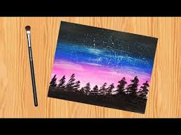 Provided to thexvid by one stop music langit malam · syed samsul langit malam ℗ 2021 fgi production sdn bhd released. Watercolor Painting Cara Melukis Pemandangan Langit Malam Part 2 Youtube