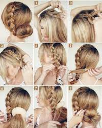 How To Make The Big Braided Bun Elegant Hairstyle Beauty Lessons Braided Hairstyles Easy Diy Hairstyles Easy Beautiful Hair