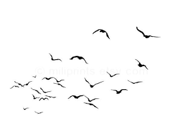 Small Bird In Flight Drawing Bird Print Bird Silhouette Bird Drawing Flying Seagulls Etsy Bird Drawings Bird Silhouette Art Bird Silhouette
