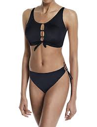 Septangle Womens Two Piece Bikini Sets Padded Push Up Swimsuits Beachwear