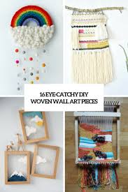 Turn a blank space into a style oasis with our array of wall art, only at target. 16 Eye Catchy Diy Woven Wall Art Pieces Shelterness