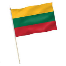 Sie ist ringsum mit einer doppelsicherheitsnaht gesäumt. Stock Flagge Litauen Premiumqualitat 9 95