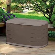 Then, storage seat comes with various varieties so that you need to pick the proper size. Rubbermaid X Large Patio Deck Box With Seat 120 Gallon Storage Capacity 2 Adult Seating Capacity 2047052 At Tractor Supply Co