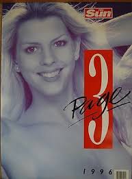 The Sun Page 3 Calendar 1996
