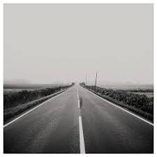 Black And White Road Black And White Road Photograph Dark Art English Morning Fog Print Minimalist Decor Black White Photography Photography Black White