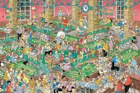The variety and number of toys that were manufactured during the 18th century steadily rose; Jan Van Haasteren Chalk Up 1500 Piece Jigsaw Puzzle