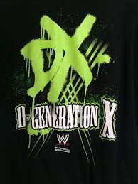 Wwe Wwf D Generation X Dx Spray Paint Vintage T Shirt Youth Xl Wrestling Wwe Wwf