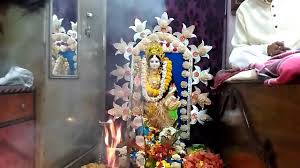 Maa thermocol & flower decoration, ukhra, west bengal,india. Saraswati Puja 2016 By Koushik Banerjee