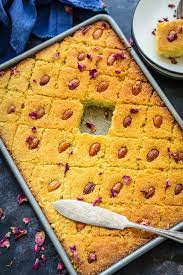 This lighter version is still packed with a lot of flavor. Basbousa Recipe Step By Step Video Whiskaffair