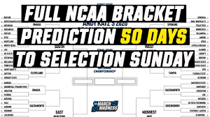 March 20, 2019, 5:00 am edt. 2020 March Madness Bracket Predictions 50 Days From Selection Sunday Youtube