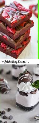 7 Quick Easy Desserts Recipes How To Make Easy Dessert Recipes At Home Tags Dessert Tast Easy Dessert Recipes Quick Dessert Recipes Dessert Recipes Easy
