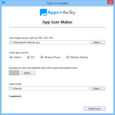 Right click on app > go to image assets > choose icon type and other properties > click next and finish. Download App Icon Maker 1 0 0 0