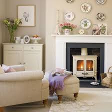 Take advantage of light and spacious rooms with a long, statement fireplace in grey. Country Cottage Living Room Country Cottage Living Room Country Cottage Living Cottage Living Rooms