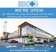 Christmas Opening Hours Health Hub Doctors Morayfield