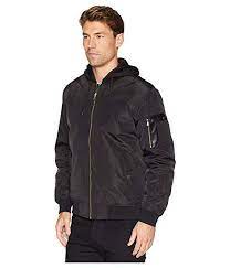Sean John Hooded Bomber Jacket Locolow Hooded Bomber Jacket Jackets Bomber Jacket