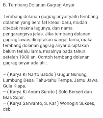 Cacahing gatrane ora ajeg, nanging sethitike papat; Sebutkan 3 Macam Tembang Dolanan Gagrak Anyar Beserta Penciptanya Brainly Co Id