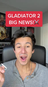 Gladiator 2 Big News!⚔️ #supes #gladiator2