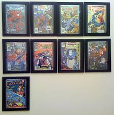 Ikea Comic Book Photo Frame Hack Comic Book Wall Display Comic Book Frames Comic Book Storage