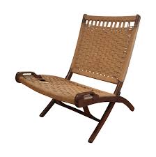 Browse our wide selection of mid century & modern chairs to bring effortless style to your home with beautiful furniture & decor. Vintage Hans Wegner Style Folding Rope Chair Rope Chair Folding Lounge Chair Chair