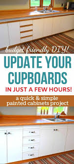 cupboard doors makeover, painting