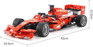 Das fürstentum an der cote d'azur teilte mit, dass am montag mit dem aufbau der strecke begonnen werde. Pexl Technik Formel 1 Frr F1 Auto 2 4g Ferngesteuertes Rennwagen Rc F1 Rally Auto Bausteine Bausatz 585 Klemmbausteine Kompatibel Mit Blocke Aus Danische Amazon De Kuche Haushalt