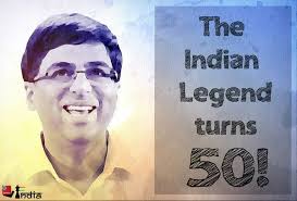 As Vishy's 50th Birthday is coming to an end, we would like to try a small  fun game with the readers of ChessBase India. It will be based