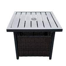 This fitted perfectly and was strong enough to adjust to moderate. Umbrella Hole Outdoor Bistro Tables Patio Tables The Home Depot